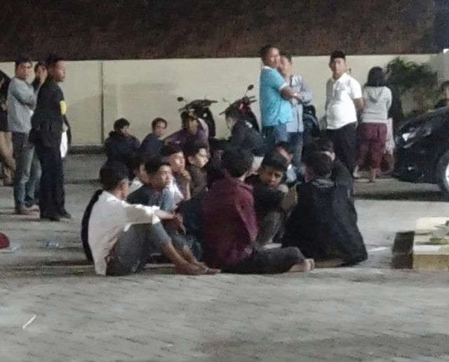 Sekelompok Pelajar Main Bacok Pelajar Lain, 19 Orang Diamankan Polisi